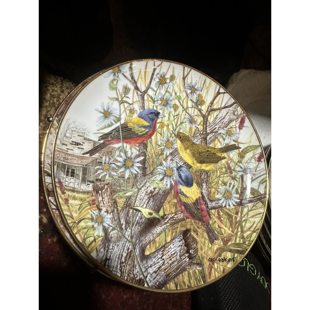Cecil Eakins Decorative Plate Porcelain Franklin Mint